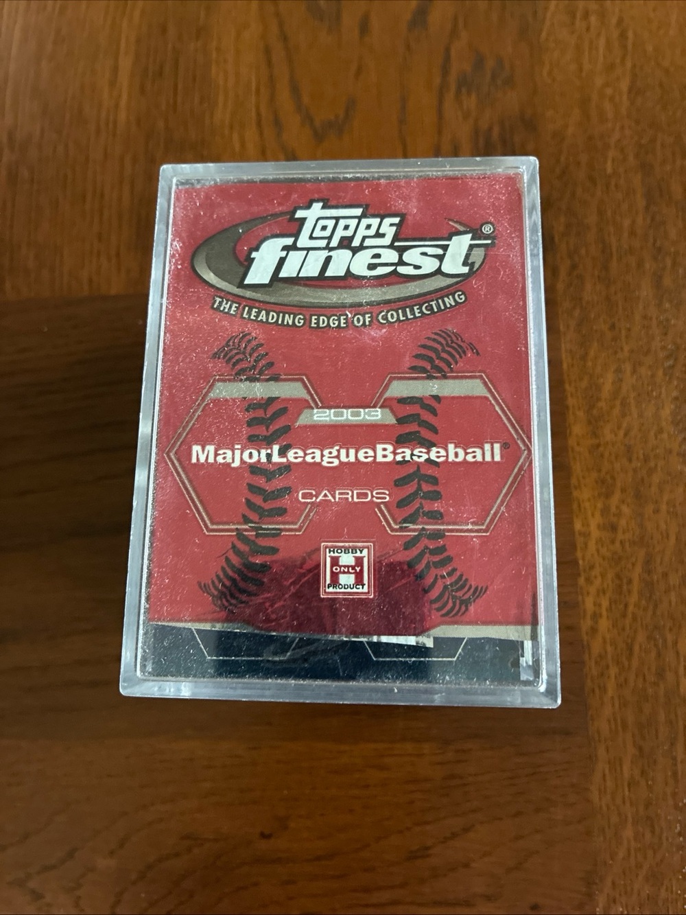 Topps Finest Major League Baseball Cards - Red